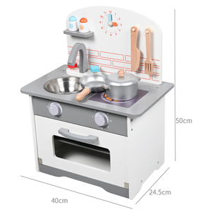 Jouets de cuisine en bois de style nordique pour enfants, de haute qualité, populaires, éducatifs, pour jeux de simulation - Product Image 1