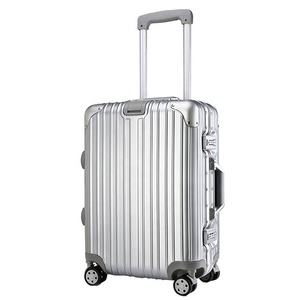 Valise de cabine haut de gamme à roulettes universelles avec cadre en aluminium de 20 pouces, valise de 24 pouces, valise de 26 pouces résistante aux rayures avec serrure TSA - Product Image 1