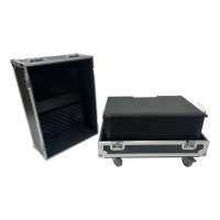 Flight case en aluminium et contreplaqué sur mesure avec 4 roues pour haut-parleur TP-A210 de 10 pouces, étui de protection durable pour enceinte Line Array