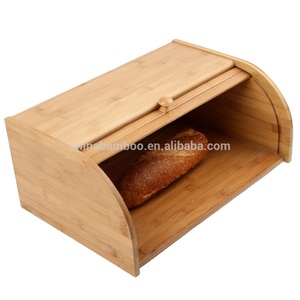 Contenedor de Pan <span class=keywords><strong>grande</strong></span> para cocina, caja de pan de bambú de madera superior, 2022 - Product Image 4