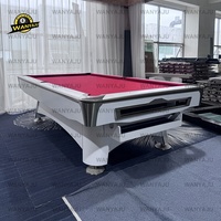 Table de billard de style américain 7/8/9 pieds pour jeux de billard et de tennis de table, usage commercial, prix fabricant, 9 boules