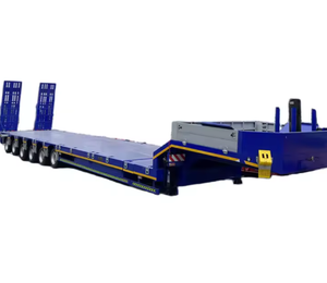 Fabricante de Semirremolques de Plataforma Baja de 6 Ejes, Camión de Transporte de Plataforma Baja, Remolque de Plataforma Baja en Venta - Product Image 1