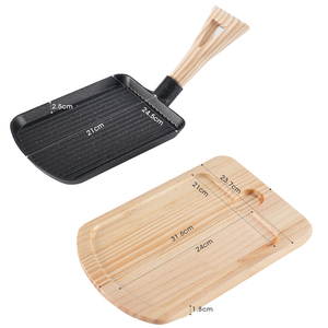 Hot Selling <strong>Grill</strong> <strong>Pan</strong> Shovel Shape Cast Iron <strong>Frying</strong> Roasting <strong>Pan</strong> for Kitchen Use - Product Image 3