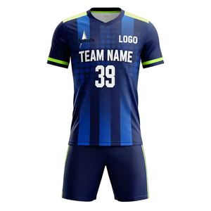 Ruiwo Maßgeschneiderte Fußball-Uniformen Automatisierter Zuschnitt Sublimierter Trainingsanzug Set mit Trikot und Shorts Inklusive Fußballbekleidung - Product Image 1