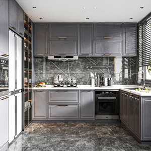 Modern Kitchen Island <strong>Wall</strong> Mounted Kitchen Furniture <strong>Cabinets</strong> High Gloss <strong>White</strong> <strong>Cabinets</strong> Kitchen <strong>Cabinets</strong> Sets in <strong>White</strong> - Product Image 6