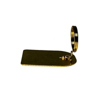 Porte-numéros de table de mariage élégants, de petite taille, faits à la main, simples, écologiques, en acier inoxydable