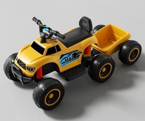 2024 Best-seller Voiture électrique VTT pour enfants Voiture jouet à 4 roues bon marché pour batterie 6V pour bébé et enfants - Product Image 2
