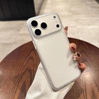Coque de protection ultra-fine dépolie et colorée pour iPhone 17 Pro Max, Air 16, 15, 14, 13