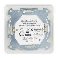 Variateur de phase intelligent mural en plastique compatible ZigBee pour éclairage LED
