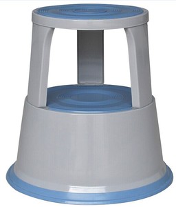 Factory Wholesale Supply Industrial Safe <b>Kick</b> <b>Step</b> Stool Hop up Steel <b>Step</b> Stool 150kg Capacity 432mm Height - Product Image 2