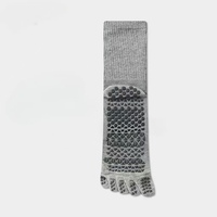 Chaussettes de sport antidérapantes respirantes à cinq orteils pour hommes et jeunes, personnalisées, professionnelles, pour la gym et la performance sportive