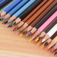 Ensemble de 72 crayons de couleur en toile sur mesure