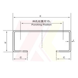 Meistverkaufte Praktische C-Profil-Maschine C-Kanal-Rollformmaschine mit Pumpenmotor Getriebe Lager für Stahldachziegel - Product Image 3