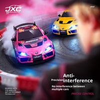 Voiture RC miniature 1/43 JXC 1087X avec gyroscope, modèle Supra à l'échelle réelle, télécommande 2,4 GHz, jouet de course de qualité hobby pour garçons, nouveauté 2026