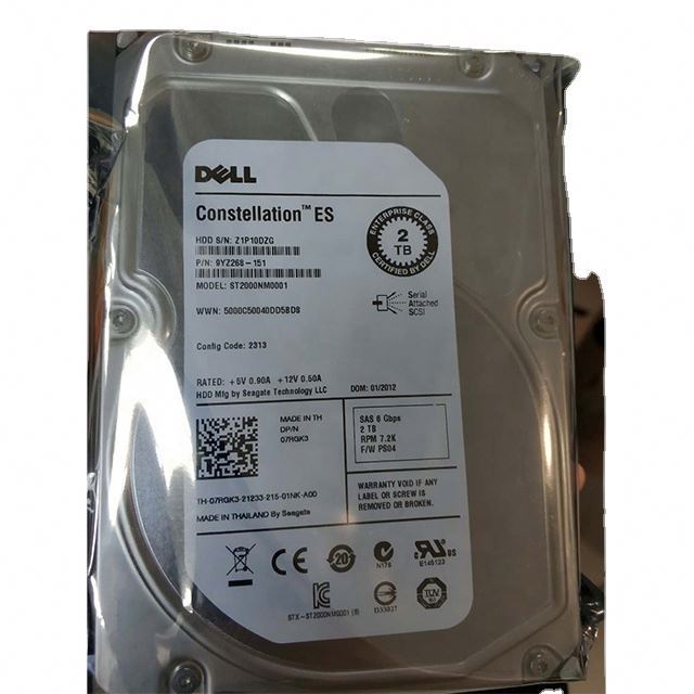 NEW HDD Hard Disk for Server Rack 2T  Sas 2000G 3.5 7.2K 12Gbps