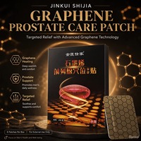 Patch chauffant pour le soin de la prostate au graphène pour hommes, patch chauffant pour les points d'acupuncture pour la santé de la prostate