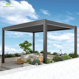Pergola Bioclimatica Motorizzata <span class=keywords><strong>in</strong></span> Alluminio con Design Moderno - Product Image 1