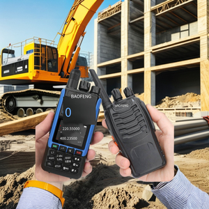 DR-1802L haute qualité portable jambon DMR Radio numérique UHF talkie-walkie 5km 5W nouveauté longue veille bleu anglais clé - Product Image 3