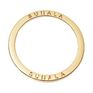 Forme ronde or logo anneaux boucle maillots de bain accessoire marque lettre privée O <span class=keywords><strong>anneau</strong></span> pour sacs à bandoulière - Product Image 1