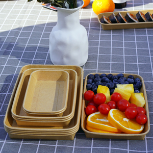 Tùy Chỉnh In Dùng Một Lần Takeaway Bao Bì Thực Phẩm Hộp Giấy Vuông Tấm & Bát Sushi Khay - Product Image 6