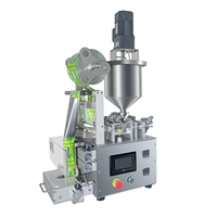 Machine de remplissage pneumatique en acier inoxydable de qualité alimentaire SUS 304 pour le durcissement de petits sachets de sauce jus d'épices fromage