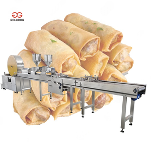 Máquina automática para hacer rollos de Primavera de patatas Lumpia para freír y envolver rollos de primavera - Product Image 1
