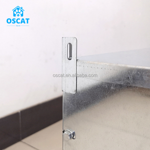 Osmat Chất lượng cao thú y kết hợp lồng 304 thép không gỉ động vật vật nuôi Lồng cho thú y thiết bị - Product Image 4