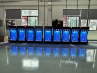 Pupitre LED transparent, pupitre numérique pour conférencier avec écran LED pour conférence, église, événement, scène