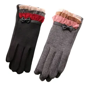 Frauen Woll handschuhe Winter Touchscreen SMS Telefon Wind dichte Woll handschuhe