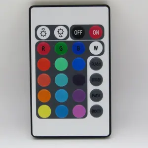 Mando a distancia IR con código personalizado, 12/21/24/28/32/44 tira de teclas para luces LED RGB, ventilador, altavoz, DVD, TV, mando a distancia Delgado