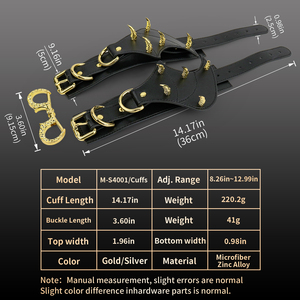 Kelepçe Yarasa Kanatları Kölelik Oyunu Bağlı Eller Sadomasokizm Eğlenceli SM Eğitimi Esaret Çift Yetişkin Seks Oyuncakları Toptan - Product Image 5