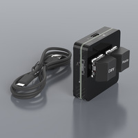 Keyboard Ultra-Kompak dengan Tombol Hot-Swappable yang Dapat Diprogram 2-Tombol untuk Efisiensi Kantor dan Pintasan Gaming