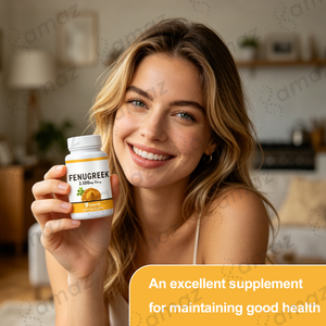 Capsule di Fieno Greco Amaz OEM, Confezione Privata, 60 Capsule, Integratore <span class=keywords><strong>per</strong></span> Supporto Ormonale, 3000mg <span class=keywords><strong>per</strong></span> Dose, Estratto di Fieno Greco - Product Image 3