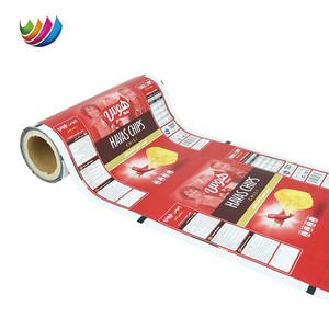 Tùy chỉnh in bao bì nhựa cuộn phim cấp thực phẩm linh hoạt bao bì Snack Cookie khoai tây chiên bao bì phim CuộN - Product Image 6