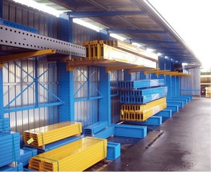 Kho Heavy Duty thép lưu trữ giá có thể điều chỉnh boltless kệ mặt lưu trữ cantilever giá - Product Image 6