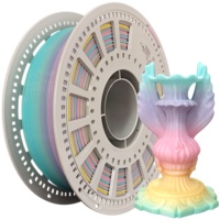Filament PLA Couleurs Arc-en-ciel 1,75 mm 1 kg en vrac, Faible MOQ pour Distributeurs en Gros, Logo Personnalisé OEM ODM, Plus de 35 Couleurs Lisses et Brillantes