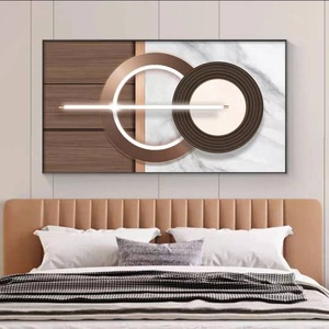 Cuadro Decorativo de Pared con Marco de Aleación de Aluminio, Diseño Moderno, 120x60cm, Sin Luz, Directo de Fábrica, para Sala de Estar - Product Image 5