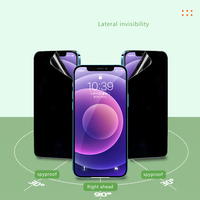 HD Anti spy Foils Privacy Hydrogen Tpu Matière première pour machine de découpe Feuille de contact transparente à 30 ° pour traceur
