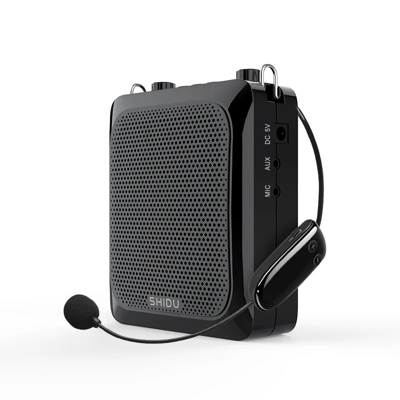 SHIDU SD-S28 2000mAh <span class=keywords><strong>Bluetooth</strong></span> amplificatore vocale portatile Audio Audio potente con microfono wireless UHF