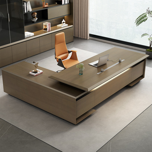 Escritorio en forma de L de alta calidad, muebles de oficina, mesa de jefe, Ceo mesa de oficina, muebles, mesa de oficina moderna - Product Image 6