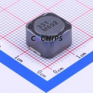 Inducteur de puissance CDRH127NP-331MC SMD, 12x12mm (Inductance : 330uH) (Précision : 20%) Courant nominal : 950mA - Product Image 1