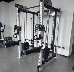 Meilleures ventes : Cage de musculation commerciale multifonctionnelle avec Smith Trainer pour entraînement pectoral et des épaules - Product Image 3