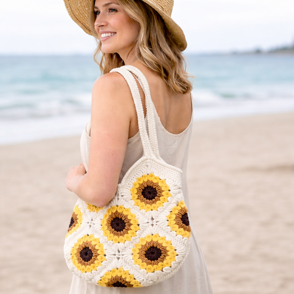 Crochet Tote Bag