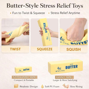 Giocattolo Antistress Kawaii in TPR, Morbido come il Burro, a Lenta Risalita, a Forma di Torta di Riso, Mochi da Spremere, Taba Carino, Regali di <span class=keywords><strong>Natale</strong></span> - Product Image 4