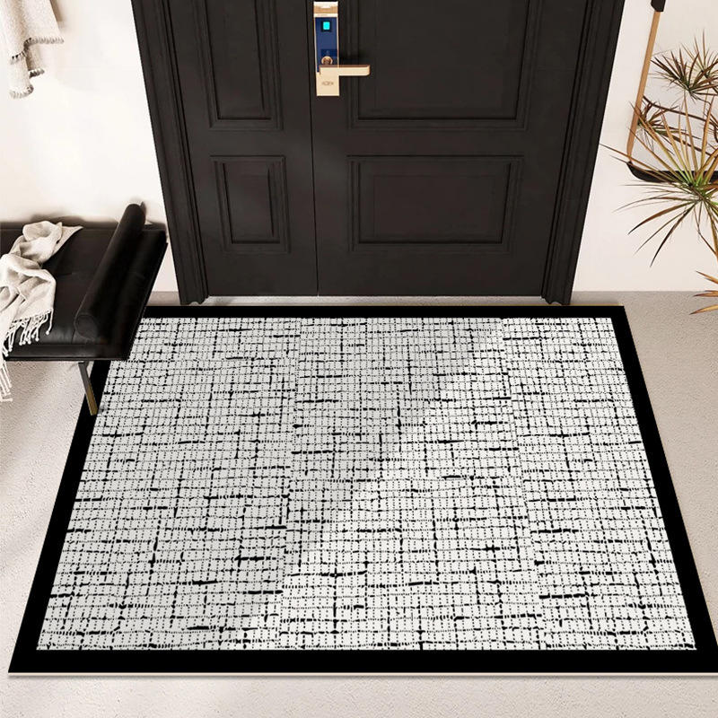 ลายตารางเรียบง่าย - สีขาว