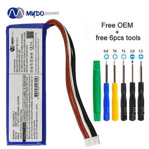 بطاريات سماعات GSP1029102R P763098 210SL بسعة 22.20 واط/ساعة و3.7 فولت لسماعات JBL Charge <span class=keywords><strong>2</strong></span> اللاسلكية بسعة 6000 مللي أمبير/ساعة قابلة لإعادة الشحن - Product Image 5