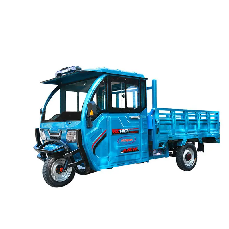 Сверхмощный Электрический грузовой автомобиль 1000 Вт высокоскоростной трехколесный грузовой автомобиль на заказ Цветной трехколесный велосипед для взрослых