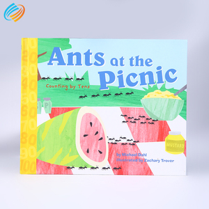 Meilleure Vente Papier D'art <span class=keywords><strong>Dessin</strong></span> Animé Coloration A4/B5 0-4 Ans Bébé Livre Impression Shenzhen Guangdong - Product Image 2