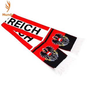 Écharpes en jacquard imprimées sur mesure, écharpes <span class=keywords><strong>de</strong></span> club <span class=keywords><strong>de</strong></span> football, écharpes <span class=keywords><strong>de</strong></span> supporter sportif - Product Image 4