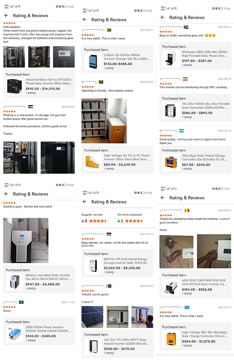 Complete Solar Power System Home 48v Dc to 220v Ac 2kw 3kw 4kw Solar Energy System 5kw Kit Set